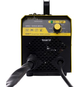 Inverter-Schweißgerät KD810 Frontpanel mit Regler