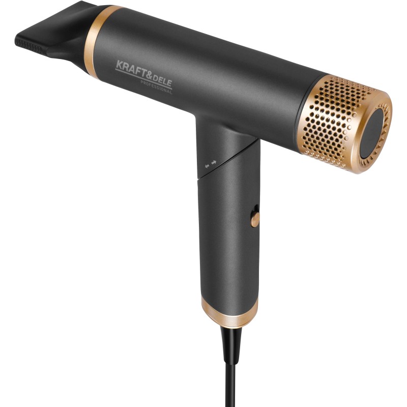 Haartrockner 1800W + Lockenaufsätze KRAFT&DELE KD4383