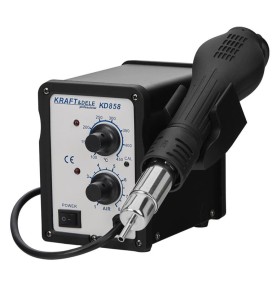 Spawarka do plastiku 700W KD858 - widok z przodu pod kątem