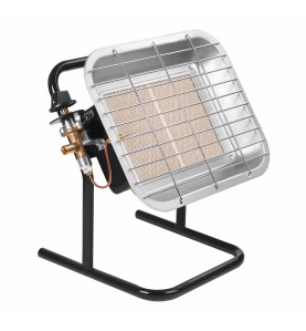 Promiennik gazowy 4,5kW KD11310 - widok z boku na zawór gazowy