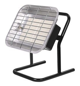Promiennik gazowy 4,5kW KD11310 - widok z ukosa na element grzejny