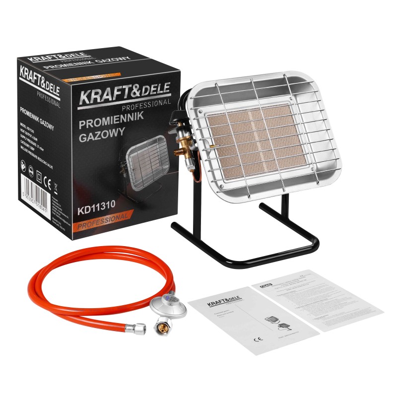 KRAFT&DELE KD11310 4,5 kW gázüzemű hősugárzó