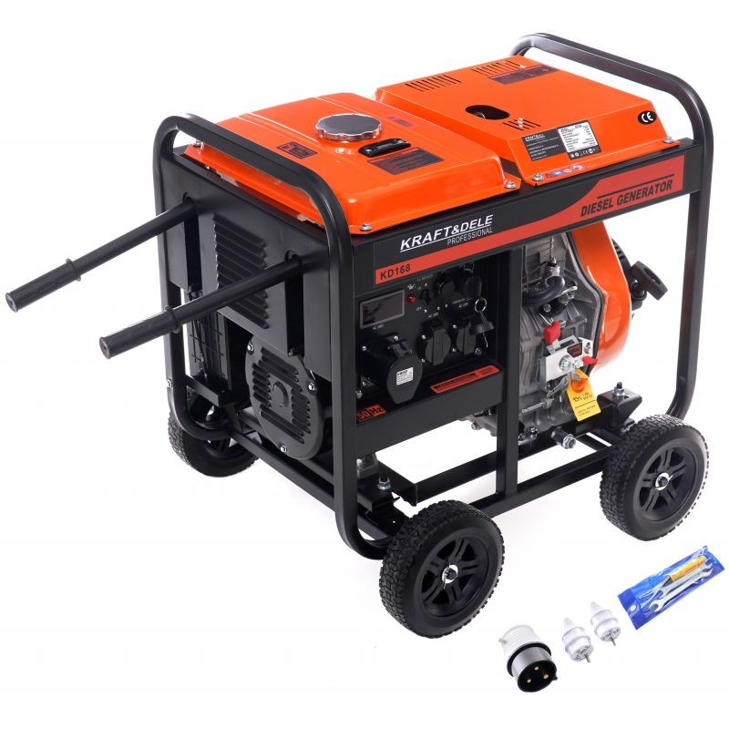 Agregat prądotwórczy KRAFT&DELE KD168 7,5 kW / 230V
