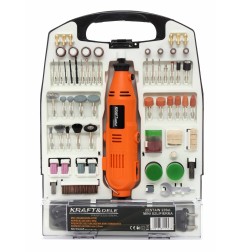 Mini-Schleifer 270W 235tlg. KD10245 - Hauptbild des Sets im Koffer