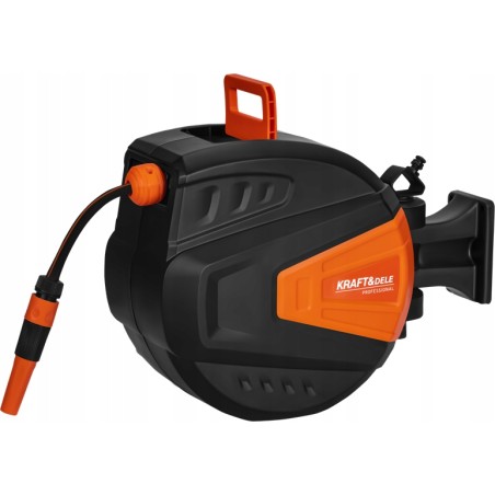 Aufrollbarer Gartenschlauch 15m+1,5m 1/2" Kraft&Dele KD2151 - Hauptfoto