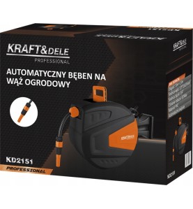 Produktverpackung der automatischen Gartenschlauchtrommel KD2151