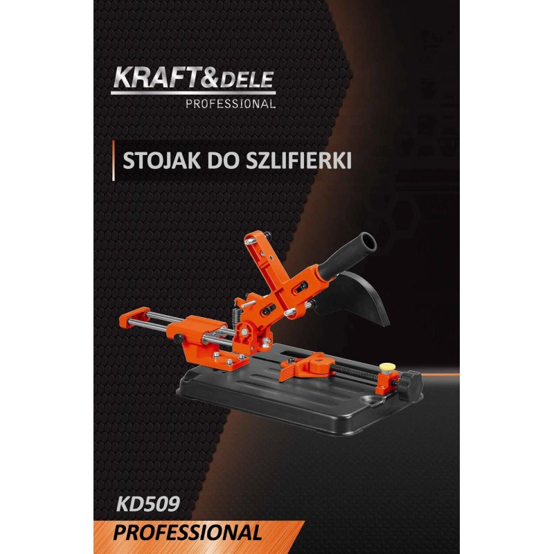 Stojak na szlifierkę kątową 110, 115, 125mm KRAFT&DELE KD509