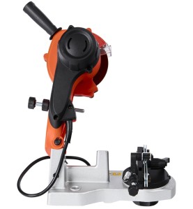 Ostrzałka elektryczna 650W KD10631 - widok z profilu z mechanizmem mocującym