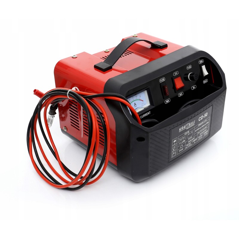 Autó akkumulátortöltő 12V / 24V 10A 60Ah KRAFT&DELE KD1905 Autó akkumulátortöltő 12V / 24V 10A 60Ah KRAFT&DELE KD1905