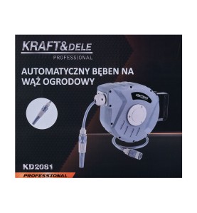 Opakowanie produktu Automatyczny bęben na wąż ogrodowy 10m+1m 5/16" KD2081
