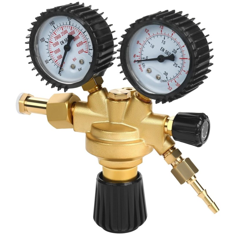 Reduktor butlowy do gazu AR/CO2 KRAFT&DELE KD1822 Reduktor butlowy do gazu AR/CO2 KRAFT&DELE KD1822