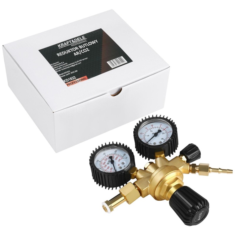 Palacknyomáscsökkentő AR/CO2 gázhoz KRAFT&DELE KD1822