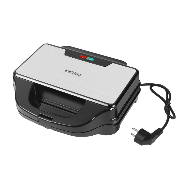 3 az 1-ben elektromos szendvicssütő 1500W KRAFT&DELE KD4133