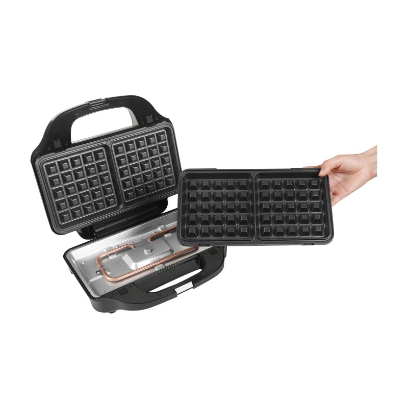 3 az 1-ben elektromos szendvicssütő 1500W KRAFT&DELE KD4133