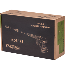 Originalkarton des Akku-Reinigers KD5373