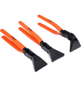 Komplet szczypiec dekarskich do gięcia blachy 180° / 90° / 45° 275mm KD10453 - zdjęcie główne