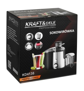 Opakowanie kartonowe sokowirówki 1600W KD4138 z grafiką produktu