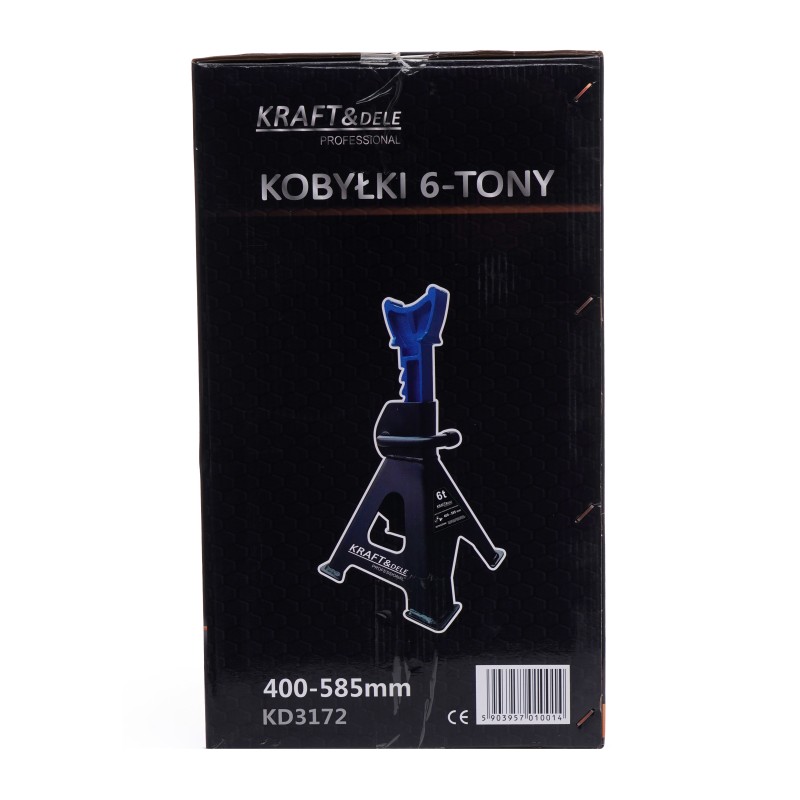 Automobilių atramos (kobyłki) 6T 400-585mm KRAFT&DELE KD3172 Automobilių atramos (kobyłki) 6T 400-585mm KRAFT&DELE KD3172