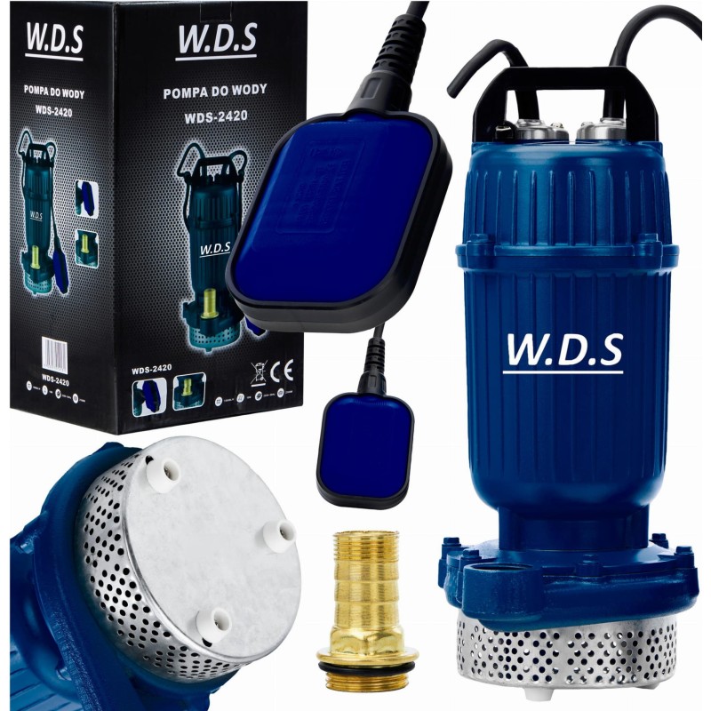 Schmutz- und Klarwasserpumpe 1" 2100W KRAFT&DELE WDS2420