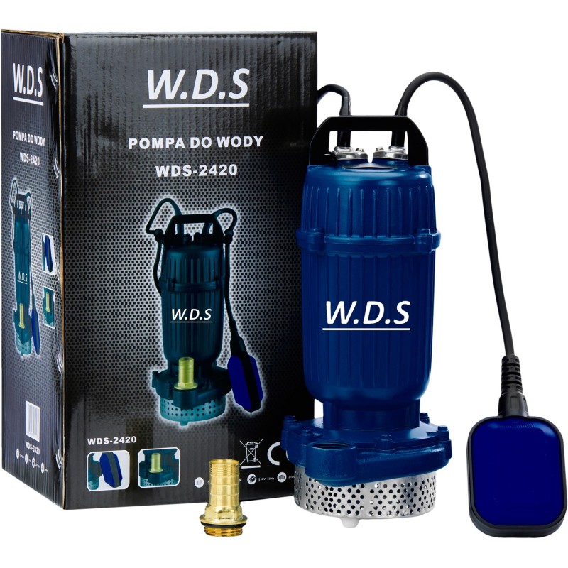 Schmutz- und Klarwasserpumpe 1" 2100W KRAFT&DELE WDS2420