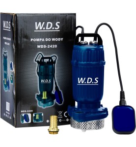 Wasserpumpe WDS2420 neben der Originalverpackung