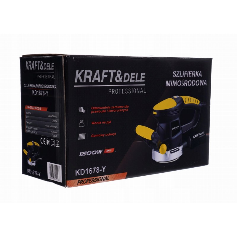 Excenter csiszológép 1500W KRAFT&DELE KD1678-Y