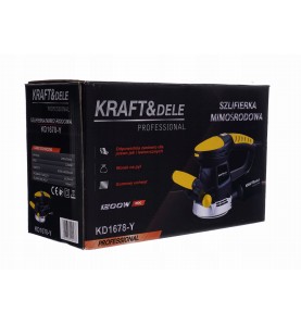 Oryginalne opakowanie szlifierki mimośrodowej Kraft&Dele KD1678-Y
