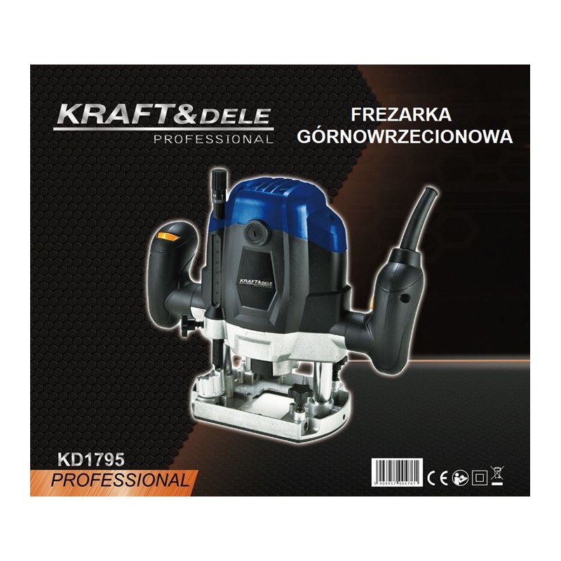 Viršutinė freza 1900W 8mm KRAFT&DELE KD1795
