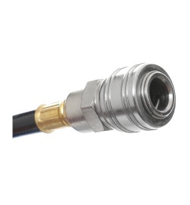 Szybkozłączka 1/4" do węża pneumatycznego KD1460 - zbliżenie na końcówkę