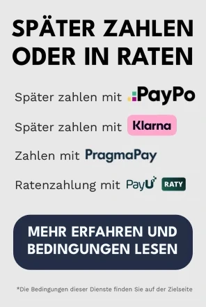 SPÄTER BEZAHLEN